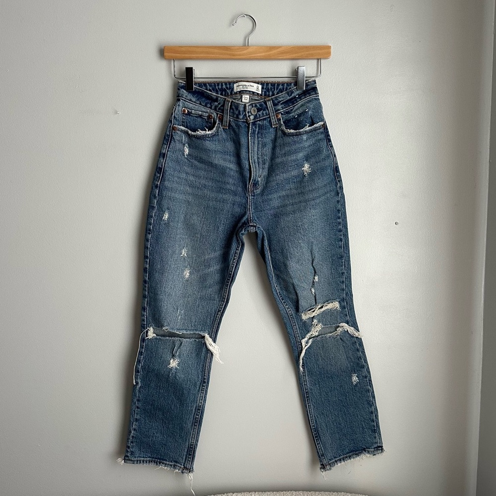 Abercrombie & Fitch The Mom High Rise Curve Love - Picture 3 of 10